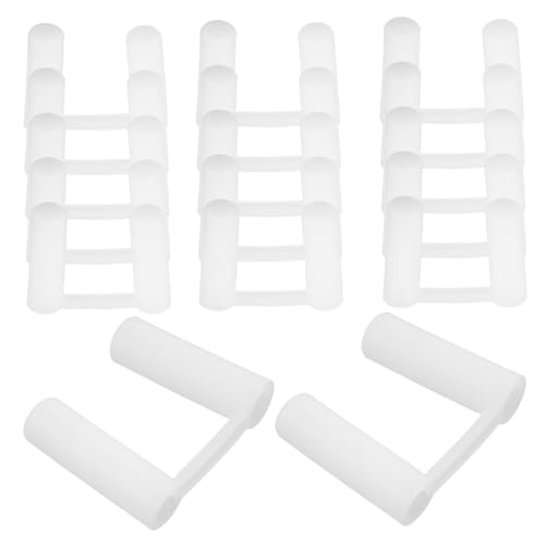 GLEAVI 100 Stücke Steckdose Baby Proofing Kunststoff Steckdose Kind Outlet Protektoren Weiß von GLEAVI