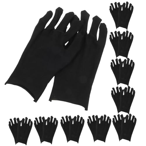 GLEAVI 12 Paar Set Industriehandschuhe Herren Groß Baumwolle Arbeitshandschuhe von GLEAVI