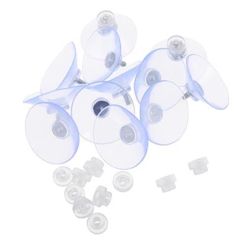 GLEAVI 12 Stück Transparente PVC Halterungen für Wand Badezimmer Fenster und Auto Installieren Vielseitig Einsetzbar Werkzeuge Erforderlich GLEAVI 12 Stück Transparente PVC Halterungen für Wand Badezimmer Fenster und Auto Installieren Vielseitig Einsetzbar Werkzeuge Erforderlich von GLEAVI