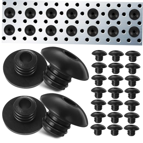 GLEAVI 120Stücke Silikon Pegboard Haken Stopper Wiederverwendbar Einfache Installation Anwendung für Stecktafeln und Behälter Langlebig von GLEAVI