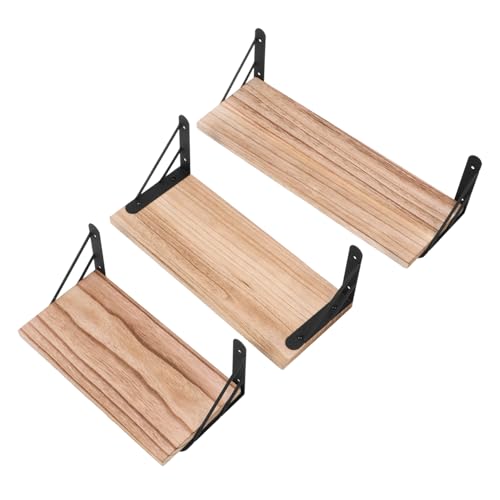 GLEAVI 1satz Wandmontiertes Holzregal Schwebendes Bücherregal Für Küche Und Bad Vielseitige Aufbewahrungslösung Mit Gutem Gewichtstragvermögen Vintage Design Für Stilvolle GLEAVI 1satz Wandmontiertes Holzregal Schwebendes Bücherregal Für Küche Und Bad Vielseitige Aufbewahrungslösung Mit Gutem Gewichtstragvermögen Vintage Design Für Stilvolle von GLEAVI
