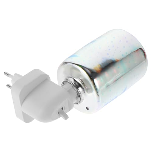 GLEAVI 1Stück Aromalampe mit Buntem Muster Eleganter Kerzenwärmer für Zuhause Elektrischer Duftspender für Angenehme für Spa Yoga Nachttischlampe von GLEAVI