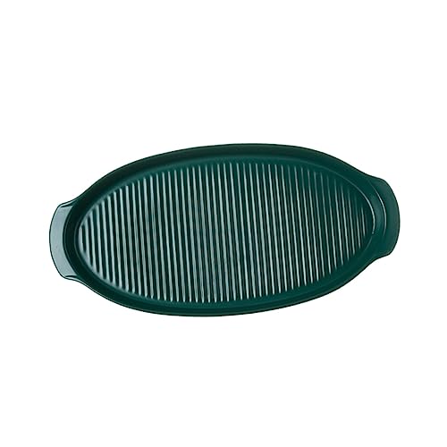GLEAVI 1Stück Keramische Backform Oval mit Doppelgriffen Hochtemperaturbeständige Servierplatte für Sushi Gebackene Gerichte und Leicht zu Reinigen GLEAVI 1Stück Keramische Backform Oval mit Doppelgriffen Hochtemperaturbeständige Servierplatte für Sushi Gebackene Gerichte und Leicht zu Reinigen von GLEAVI