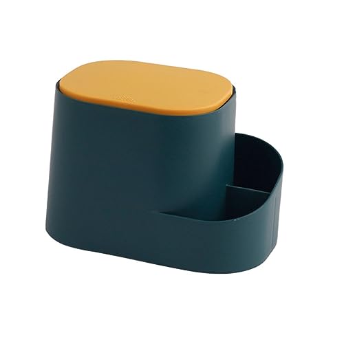 GLEAVI 1Stück Mini Mülleimer mit Deckel Kompakter Abfallbehälter für Schreibtisch und Büro Geruchsdicht und Platzsparend für Badezimmer und Wohnräume aus Hochwertigem GLEAVI 1Stück Mini Mülleimer mit Deckel Kompakter Abfallbehälter für Schreibtisch und Büro Geruchsdicht und Platzsparend für Badezimmer und Wohnräume aus Hochwertigem von GLEAVI