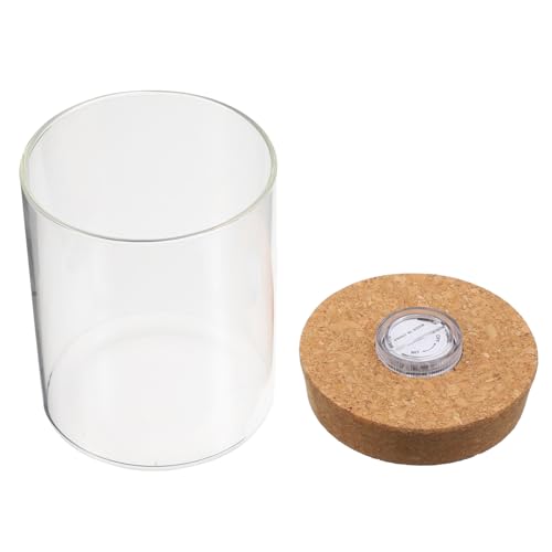 GLEAVI 1Stück Mini Ökologische Glasflasche aus Borosilikatglas mit LED Licht Zylindrische Flasche für DIY Mikrolandschaft und Pflanzenarrangements für Raumdekoration und Kreative GLEAVI 1Stück Mini Ökologische Glasflasche aus Borosilikatglas mit LED Licht Zylindrische Flasche für DIY Mikrolandschaft und Pflanzenarrangements für Raumdekoration und Kreative von GLEAVI