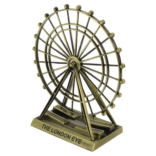 GLEAVI 1Stück Retro Riesenrad Dekoration für Weinregal Antikes Flair für Stilvolles Desktop Ornament aus Hochwertigem Material für Zuhause und Besondere Anlässe GLEAVI 1Stück Retro Riesenrad Dekoration für Weinregal Antikes Flair für Stilvolles Desktop Ornament aus Hochwertigem Material für Zuhause und Besondere Anlässe von GLEAVI