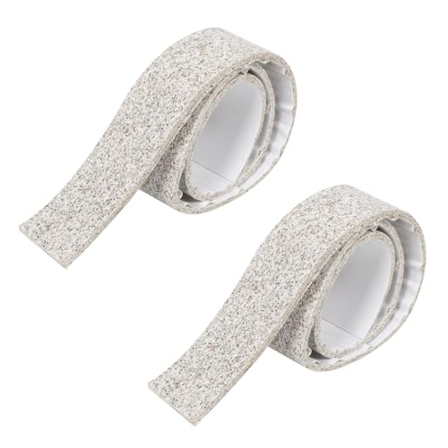 GLEAVI 2 Rollen selbstklebende Ofentürdichtung – Kaminbanddichtung, Hochtemperatur-Dichtungsmaterial für die Reparatur von Holzofentüren, Ofenwartung von GLEAVI