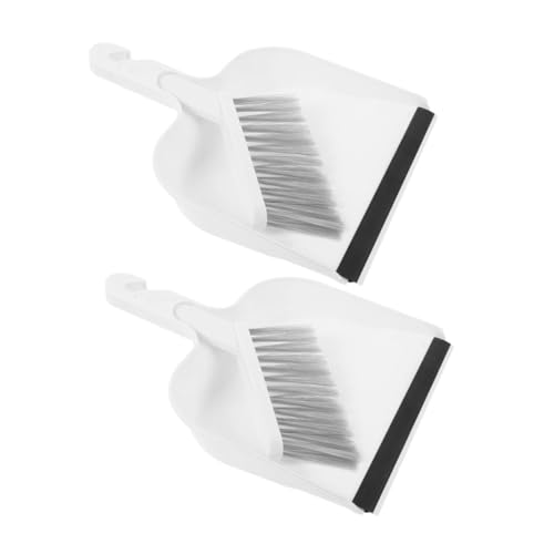 GLEAVI 2 Sätze Mini Tischkehrset aus Robustem Kompaktes Kehrblech und Handfeger für Desktop-Reinigung Platzsparend für Büro Arbeitszimmer Kleine Flächen GLEAVI 2 Sätze Mini Tischkehrset aus Robustem Kompaktes Kehrblech und Handfeger für Desktop-Reinigung Platzsparend für Büro Arbeitszimmer Kleine Flächen von GLEAVI
