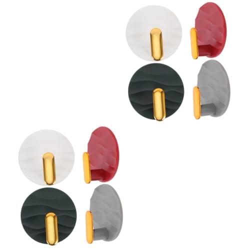 GLEAVI 2 Sätze Selbstklebende Wandhaken Bohrfreie Spurlos Klebehaken Für Schlüssel Handtücher Und Kleidung Weiß Grün Rot Praktische Aufhängelösung Für Bad Und Küche 12 Stücke * 2 GLEAVI 2 Sätze Selbstklebende Wandhaken Bohrfreie Spurlos Klebehaken Für Schlüssel Handtücher Und Kleidung Weiß Grün Rot Praktische Aufhängelösung Für Bad Und Küche 12 Stücke * 2 von GLEAVI