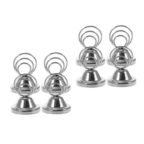 GLEAVI 2 Sätze Tischkartenhalter Foto Und Memo Clips Aus Stabilem Für Hochzeiten Partys Und Veranstaltungen Für Karten Notizen Und Preisetiketten 4 Stücke * 2 GLEAVI 2 Sätze Tischkartenhalter Foto Und Memo Clips Aus Stabilem Für Hochzeiten Partys Und Veranstaltungen Für Karten Notizen Und Preisetiketten 4 Stücke * 2 von GLEAVI