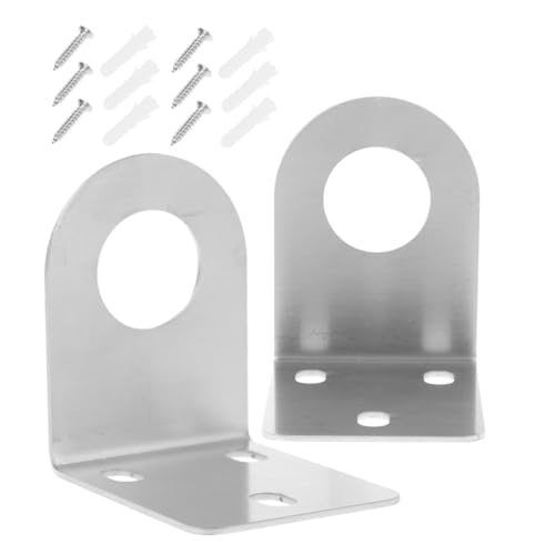 GLEAVI 2 Sätze Wasserfilter Hahnhalterung Metall Wandmontage Wasserhahn Befestigungswinkel Wasserhahnhalter für Küche Bad Platzsparend und Schnell Installierbar GLEAVI 2 Sätze Wasserfilter Hahnhalterung Metall Wandmontage Wasserhahn Befestigungswinkel Wasserhahnhalter für Küche Bad Platzsparend und Schnell Installierbar von GLEAVI