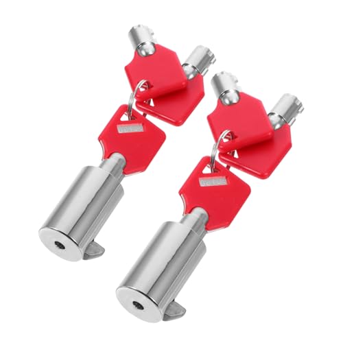 GLEAVI 2 Satz Vending Machine Lock Set Set Röhrenförmige Schlüssel für Sicherheitsverriegelung von Snack Süßigkeiten und Getränkespendern Einfache Installation Hohe Kompatibilität GLEAVI 2 Satz Vending Machine Lock Set Set Röhrenförmige Schlüssel für Sicherheitsverriegelung von Snack Süßigkeiten und Getränkespendern Einfache Installation Hohe Kompatibilität von GLEAVI
