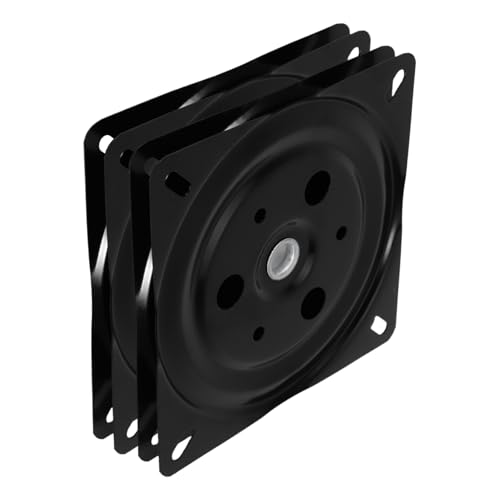 GLEAVI 2 Stück Drehplatte für Stühle Robuste Drehmechanik für Barhocker Sofas und Tv Ständer Langlebige und Praktische Lösung für Möbel mit Solider Konstruktion von GLEAVI