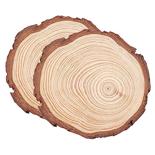 GLEAVI 2 Stück Duftkerzen Untersetzer aus Holz Teiliges Hitzebeständige Rustikale Kerzenmatte für Zuhause Wiederverwendbar Praktischer Kerzenhalter für Deko und Tischgestaltung von GLEAVI