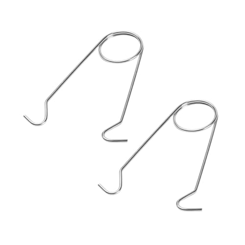 GLEAVI 2 Stück Edelstahl Flaschenhaken Fischform Robuster Wasserflaschenhalter und Kochtopf Haken für Camping Outdoor Aktivitäten Praktisches Aufhängungstool für Wanderungen und Picknick von GLEAVI