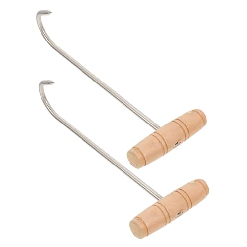 GLEAVI 2 Stück Edelstahl Fleischhaken Förmig mit Spitzem Haken für Metzgerei Grill Bbq Fleischerhaken Robust Rostfrei für Schlachthöfe Fleischverarbeitung und Restaurantgebrauch GLEAVI 2 Stück Edelstahl Fleischhaken Förmig mit Spitzem Haken für Metzgerei Grill Bbq Fleischerhaken Robust Rostfrei für Schlachthöfe Fleischverarbeitung und Restaurantgebrauch von GLEAVI