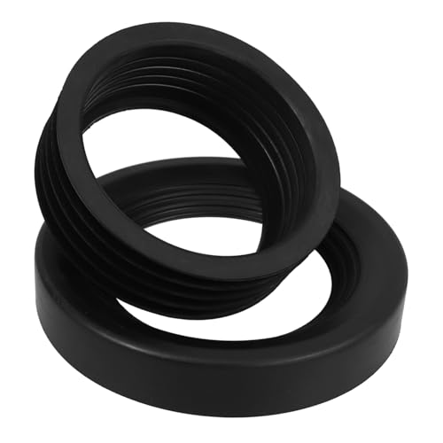 GLEAVI 2 Stück Gummi dichtung für Waschbecken abflussschlauch Elastische Verschleißfeste Dichtung mit Hoher Zugfestigkeit Geeignet für Badezimmer waschbeckenanschlüsse von GLEAVI