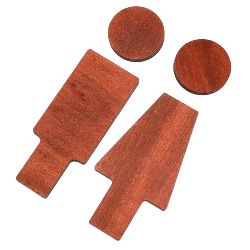 GLEAVI 2 Stück Holz Wc Schild mit Klarer Badezimmerkennzeichnung Langlebiges Toiletten Holzschild Einfach zu Montieren Wiederverwendbar Robust für Allgemeine und Private GLEAVI 2 Stück Holz Wc Schild mit Klarer Badezimmerkennzeichnung Langlebiges Toiletten Holzschild Einfach zu Montieren Wiederverwendbar Robust für Allgemeine und Private von GLEAVI