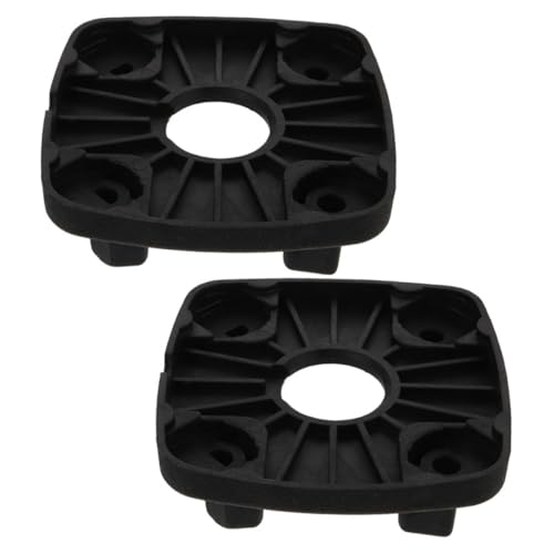 GLEAVI 2 Stück Mixer Gummibodenmatte Rutschfeste Vibrationsmatte für Küchenmixer Geräuschdämpfende Gummibasis Stand Mixer Rutschfeste Matte zur Stabilisierung von GLEAVI