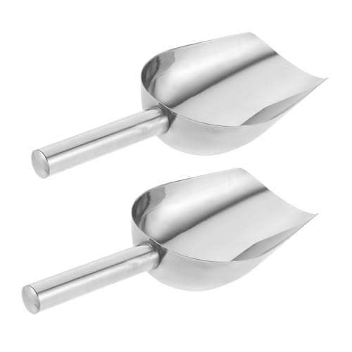 GLEAVI 2 Stück Schaufeln Vielseitige Küchenutensilien für Eis Mehl und Popcorn Ergonomisches Design Langlebig und Pflegeleicht für Kühltruhen und Küchenbedarf von GLEAVI