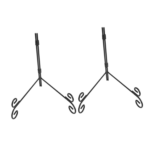 GLEAVI 2 Stück Schwarzer Metall Tellerständer Stabiles Metall Staffelei Display für Teller Bilderrahmen Bücher Vielseitiger Dekorativer Halter GLEAVI 2 Stück Schwarzer Metall Tellerständer Stabiles Metall Staffelei Display für Teller Bilderrahmen Bücher Vielseitiger Dekorativer Halter von GLEAVI