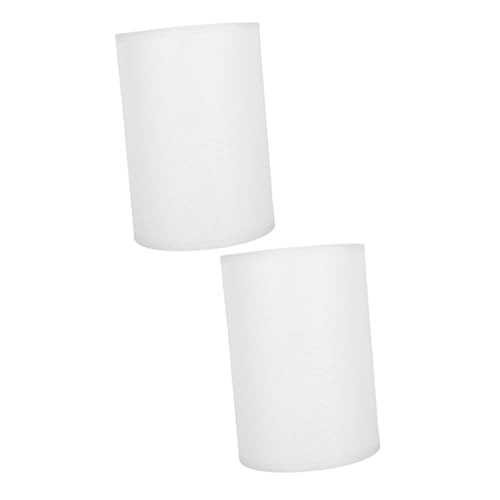 GLEAVI 2 Stück Stilvoller Lampenschirm aus Stoff für Tischlampen Perfekter Ersatz für Schlafzimmer Hotel und und Langlebig Design Einfache Installation von GLEAVI