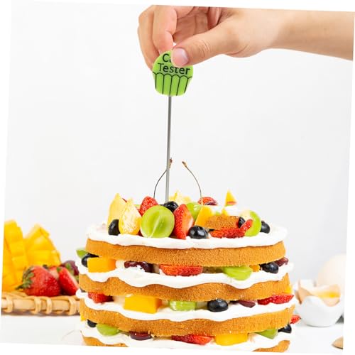 GLEAVI 2 Stück Teiliges Edelstahl Kuchenprüfset Wiederverwendbar Cake Tester mit Hitzebeständigem Griff für Backzubehör Tortenprüfung und Vielseitige Anwendung Beim Backen GLEAVI 2 Stück Teiliges Edelstahl Kuchenprüfset Wiederverwendbar Cake Tester mit Hitzebeständigem Griff für Backzubehör Tortenprüfung und Vielseitige Anwendung Beim Backen von GLEAVI