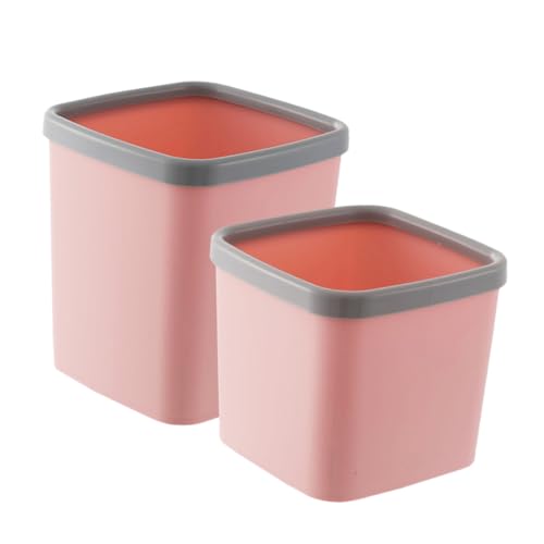 GLEAVI 2 Stück Teiliges Mini Mülleimer ohne Deckel Quadratischer Kunststoff Abfalleimer für Schreibtisch und Büro Praktischer Kleiner Tischabfallbehälter für Zuhause und Arbeitsplatz GLEAVI 2 Stück Teiliges Mini Mülleimer ohne Deckel Quadratischer Kunststoff Abfalleimer für Schreibtisch und Büro Praktischer Kleiner Tischabfallbehälter für Zuhause und Arbeitsplatz von GLEAVI