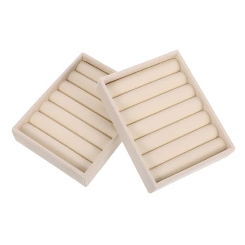 GLEAVI 2 Stück Teiliges Schmuck-ring-organizer- Kompakte Aufbewahrungsbox mit Eleganten Fächern Tragbarer Schmuckhalter für Ringe Stilvolles Display für Zuhause und Unterwegs GLEAVI 2 Stück Teiliges Schmuck-ring-organizer- Kompakte Aufbewahrungsbox mit Eleganten Fächern Tragbarer Schmuckhalter für Ringe Stilvolles Display für Zuhause und Unterwegs von GLEAVI