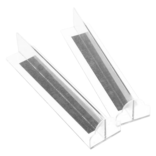 GLEAVI 2 Stück Transparente Acryl Regaltrenner mit Magnetischer Kante Teiliges Einfache Werkzeugfreie Montage Stabiler Multifunktionaler Shelf Divider für Geschäftliche und Private Regale GLEAVI 2 Stück Transparente Acryl Regaltrenner mit Magnetischer Kante Teiliges Einfache Werkzeugfreie Montage Stabiler Multifunktionaler Shelf Divider für Geschäftliche und Private Regale von GLEAVI