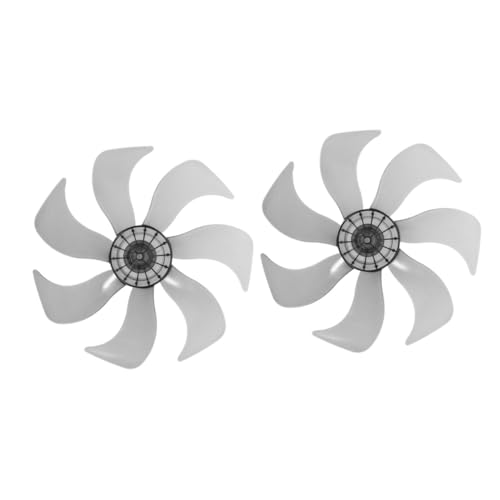 GLEAVI 2 Stück Ventilatorflügel Ersatz Teilig Dickes Kunststoffmaterial Passend für Stand Tisch und Wandventilatoren Robuste Lüfterblätter für Vielseitige Anwendung GLEAVI 2 Stück Ventilatorflügel Ersatz Teilig Dickes Kunststoffmaterial Passend für Stand Tisch und Wandventilatoren Robuste Lüfterblätter für Vielseitige Anwendung von GLEAVI
