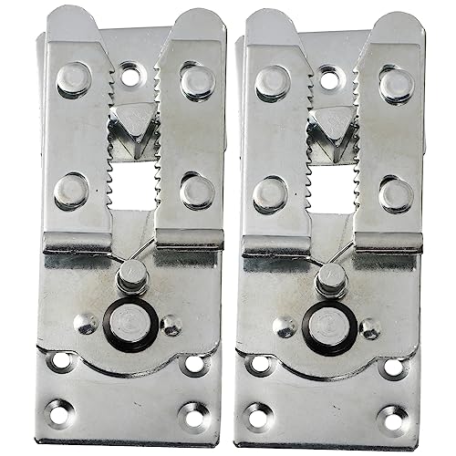 GLEAVI 2 Stück Verbinder Doppelt Couchkissenbezüge Couch Getränkehalter Tauschen Fusselentferner Sofafedern Couch Herausziehen Couchtablett Schlafsofa Matratzenwechsel Draht Eisen Silver von GLEAVI