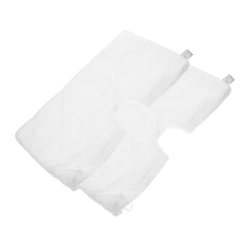 GLEAVI 2 Stück Waschbare Mikrofasertücher Ersatzbezug für Dampfreiniger Wiederverwendbare Saugfähige Pads für Vielseitige Bodenreinigung Holz Fliesen und Marmor GLEAVI 2 Stück Waschbare Mikrofasertücher Ersatzbezug für Dampfreiniger Wiederverwendbare Saugfähige Pads für Vielseitige Bodenreinigung Holz Fliesen und Marmor von GLEAVI
