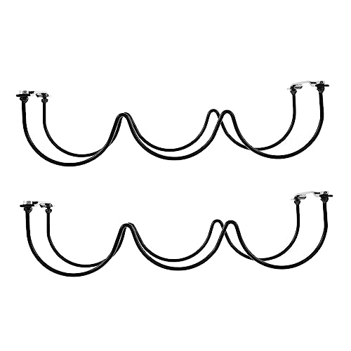 GLEAVI 2 Stück Weinregal Klein Freistehend Gestell Flasche Anzeige Montiert Weinstand Präsentationsständer Aus Metall Metallhalter Eisen Black GLEAVI 2 Stück Weinregal Klein Freistehend Gestell Flasche Anzeige Montiert Weinstand Präsentationsständer Aus Metall Metallhalter Eisen Black von GLEAVI