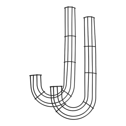 GLEAVI 2 Weihnachtskranzrahmen Kranzringe Aus Metalldraht – J Förmige Girlandenringe Zum Basteln Von Blumen Und Blumenarrangements GLEAVI 2 Weihnachtskranzrahmen Kranzringe Aus Metalldraht – J Förmige Girlandenringe Zum Basteln Von Blumen Und Blumenarrangements von GLEAVI