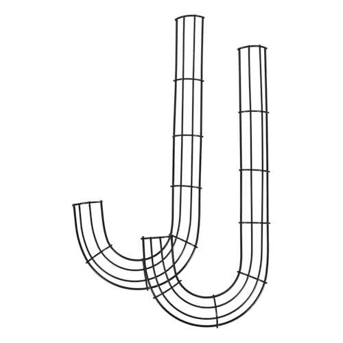 GLEAVI 2 Weihnachtskranzrahmen Kranzringe Aus Metalldraht – J Förmige Girlandenringe Zum Basteln Von Blumen Und Blumenarrangements GLEAVI 2 Weihnachtskranzrahmen Kranzringe Aus Metalldraht – J Förmige Girlandenringe Zum Basteln Von Blumen Und Blumenarrangements von GLEAVI