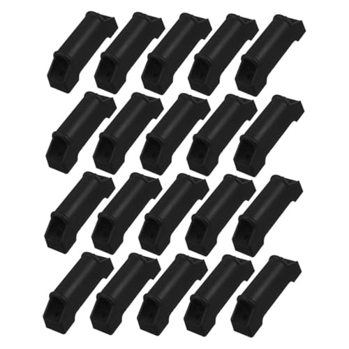 GLEAVI 20 Stück Glättungsblock Für E Sport Stühle Liegesessel Liegesofa Fußstützenteile Robuste Fußstütze Büro Fußstützengleiter Gaming Stuhl Fußstützenbefestigung Pp Schwarz GLEAVI 20 Stück Glättungsblock Für E Sport Stühle Liegesessel Liegesofa Fußstützenteile Robuste Fußstütze Büro Fußstützengleiter Gaming Stuhl Fußstützenbefestigung Pp Schwarz von GLEAVI