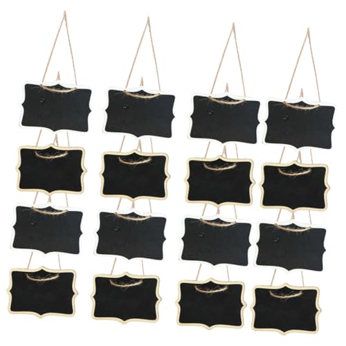 GLEAVI 20 Stück Teiliges Mini Holz Doppelseitig Stabile Hängeschilder aus Holz Wiederverwendbar zum Beschriften mit Kreide als Business Öffnungszeiten schilder für Bistro Laden Party und GLEAVI 20 Stück Teiliges Mini Holz Doppelseitig Stabile Hängeschilder aus Holz Wiederverwendbar zum Beschriften mit Kreide als Business Öffnungszeiten schilder für Bistro Laden Party und von GLEAVI