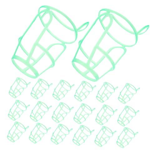 GLEAVI 20 Stück Teiliges Wiederverwendbares Infusionsflaschennetz aus Kunststoff Sicherer Halter für Medizinische und Klinische Infusionsflaschen Leicht Transparent Hygienisch Tragbar GLEAVI 20 Stück Teiliges Wiederverwendbares Infusionsflaschennetz aus Kunststoff Sicherer Halter für Medizinische und Klinische Infusionsflaschen Leicht Transparent Hygienisch Tragbar von GLEAVI