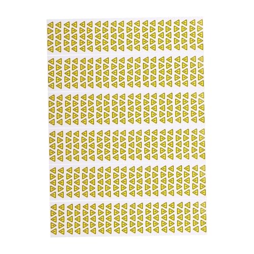 GLEAVI 200 Stück Gelbe Dreieckige Warnaufkleber Elektrisch Selbstklebend Stark Haftend Sicherheitszeichen für Stromschlaggefahr Vielseitig Einsetzbar in Haus Werkstatt Industrie GLEAVI 200 Stück Gelbe Dreieckige Warnaufkleber Elektrisch Selbstklebend Stark Haftend Sicherheitszeichen für Stromschlaggefahr Vielseitig Einsetzbar in Haus Werkstatt Industrie von GLEAVI