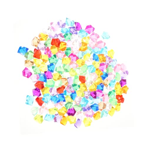 GLEAVI 200stücke -Diamant-Steine Simulation Diamant Dekoration Edelsteine Für Blumenarrangements Wasserspiele Aquarien Innen Außen von GLEAVI