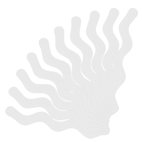 GLEAVI 24stücke Transparente rutschfeste Aufkleber Für Badewanne Treppen Und Duschen Selbstklebende Sicherheitsstreifen Für Boden Und Leitern Langlebige Und Einfach Zu Installierende von GLEAVI