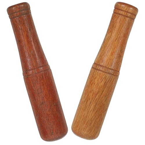 GLEAVI 2Stücke Holz Knoblauchreiben Mehrzweck Mahlstäbe für Gewürze Ergonomisches Küchenutensil mit Glattem Kopf zum Zerkleinern von Knoblauch und Ingwer Umweltfreundliches GLEAVI 2Stücke Holz Knoblauchreiben Mehrzweck Mahlstäbe für Gewürze Ergonomisches Küchenutensil mit Glattem Kopf zum Zerkleinern von Knoblauch und Ingwer Umweltfreundliches von GLEAVI