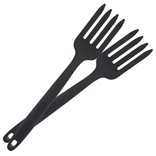 GLEAVI 2Stücke Silikon Pasta Server Gabeln Ergonomische Kochgabel für Spaghetti und Nudeln Hitzebeständig für Restaurants und Camping GLEAVI 2Stücke Silikon Pasta Server Gabeln Ergonomische Kochgabel für Spaghetti und Nudeln Hitzebeständig für Restaurants und Camping von GLEAVI