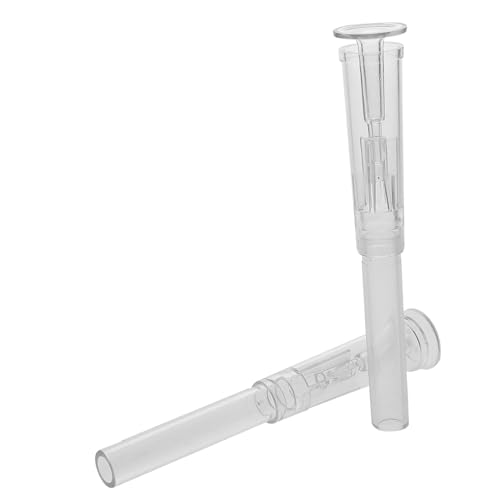 GLEAVI 2Stücke Teichsprinkler Wasserfontänendüse für Gartenbrunnen Einfache Installation Flexible Wasserflussgestaltung für Pools und Ziergärten Transparentes Design von GLEAVI