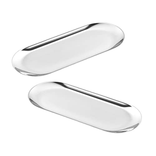 GLEAVI 2Stücke Teiliges Tablett Multifunktionale Servierplatten für Snacks Desserts für Partys Hochzeiten und Gastronomie Langlebig und Leicht zu Reinigen GLEAVI 2Stücke Teiliges Tablett Multifunktionale Servierplatten für Snacks Desserts für Partys Hochzeiten und Gastronomie Langlebig und Leicht zu Reinigen von GLEAVI