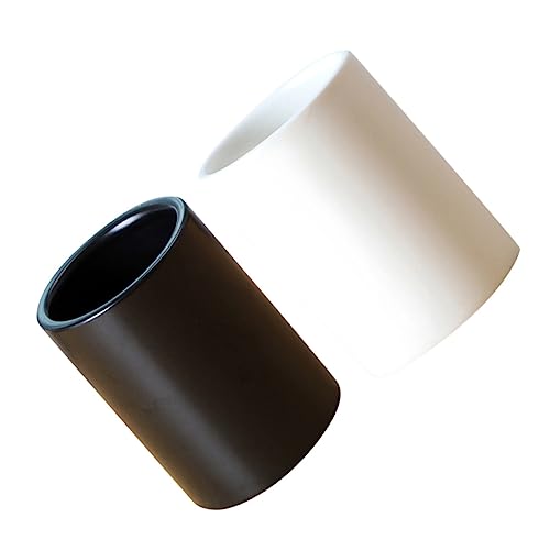 GLEAVI 2stücke Praktische Vorratsbecher Leichte Mundspülbecher Stylische Teetassen Wasserbecher Schwarz-weiß GLEAVI 2stücke Praktische Vorratsbecher Leichte Mundspülbecher Stylische Teetassen Wasserbecher Schwarz-weiß von GLEAVI
