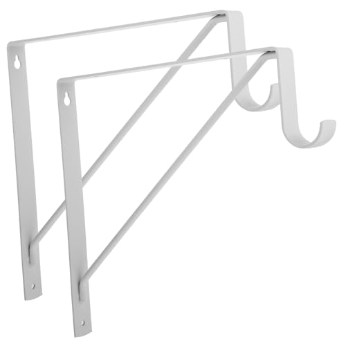 GLEAVI 2stücke Wandmontierte Regalträger Metall Minimalistische Halterungen Für Wandregale Für Kleiderschränke Und Platzsparende Lösungen GLEAVI 2stücke Wandmontierte Regalträger Metall Minimalistische Halterungen Für Wandregale Für Kleiderschränke Und Platzsparende Lösungen von GLEAVI