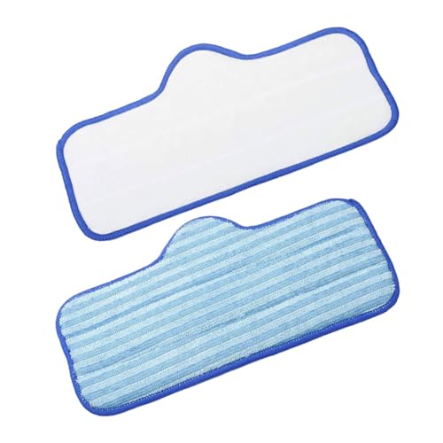 GLEAVI 2Stücke Waschbare Mikrofaser Dampfmopp Pads für Bodenwischer Wiederverwendbare Dampfreinigungstücher Kompatibel mit Effiziente für Hartnäckige Flecken GLEAVI 2Stücke Waschbare Mikrofaser Dampfmopp Pads für Bodenwischer Wiederverwendbare Dampfreinigungstücher Kompatibel mit Effiziente für Hartnäckige Flecken von GLEAVI
