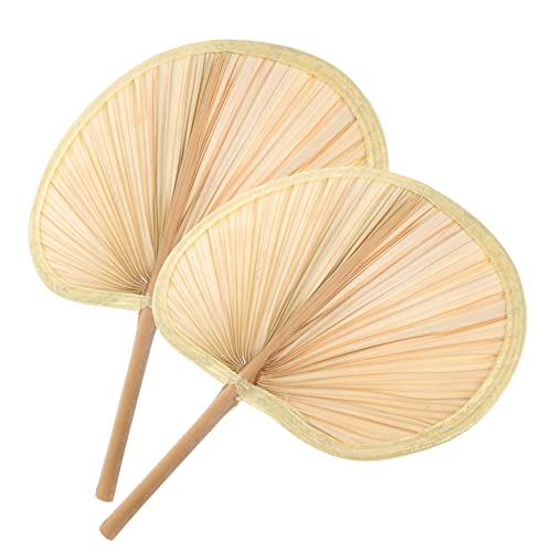 GLEAVI 2stücke Handgefertigter Handventilator Aus Bananenblättern Natürlicher Kühlventilator Für Innenbereich Wandkunst-dekor Party Favor Für Sommer Und Strand GLEAVI 2stücke Handgefertigter Handventilator Aus Bananenblättern Natürlicher Kühlventilator Für Innenbereich Wandkunst-dekor Party Favor Für Sommer Und Strand von GLEAVI